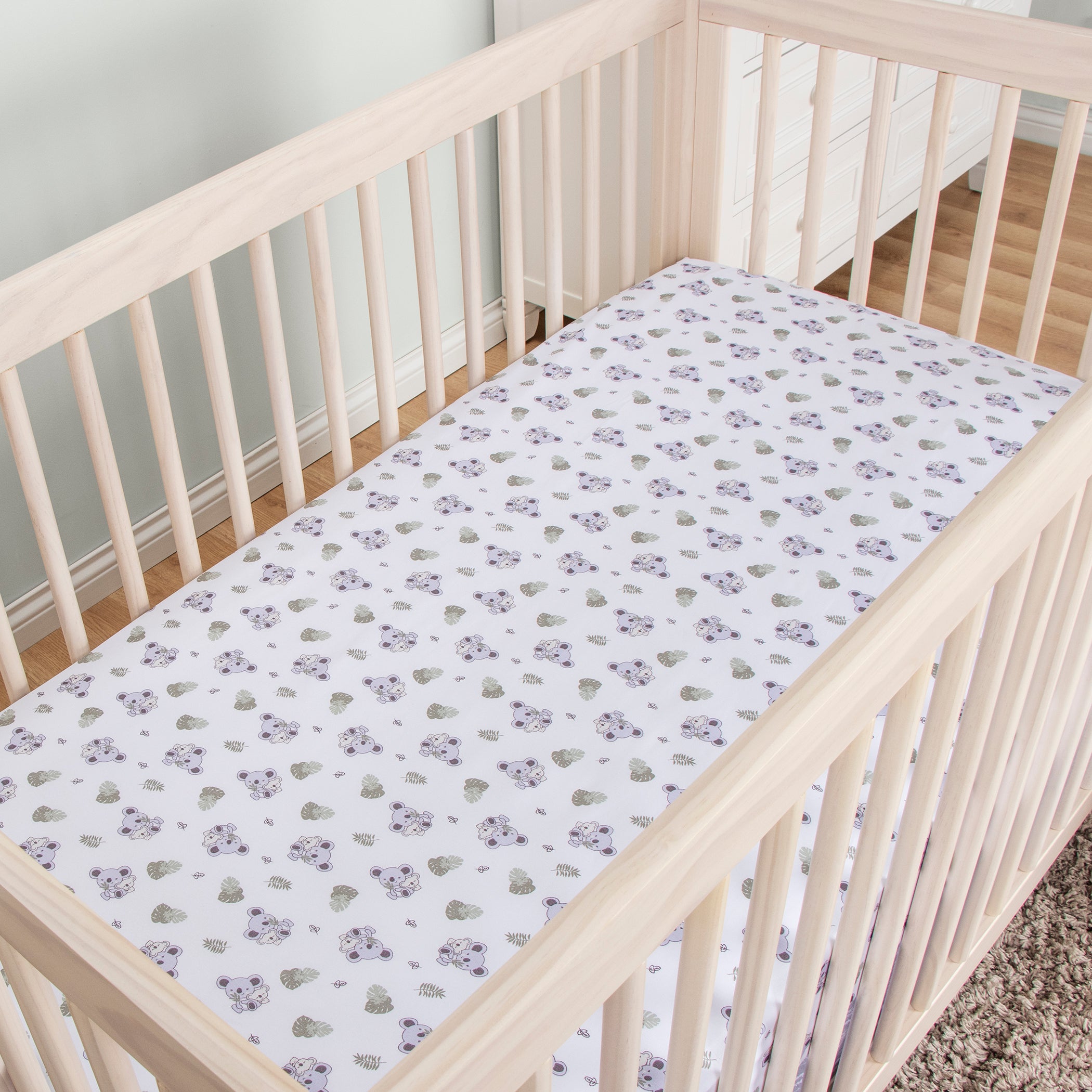 Koala crib online bedding