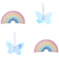 Pastel Rainbow Musical Crib Baby Mobile by Sammy & Lou®