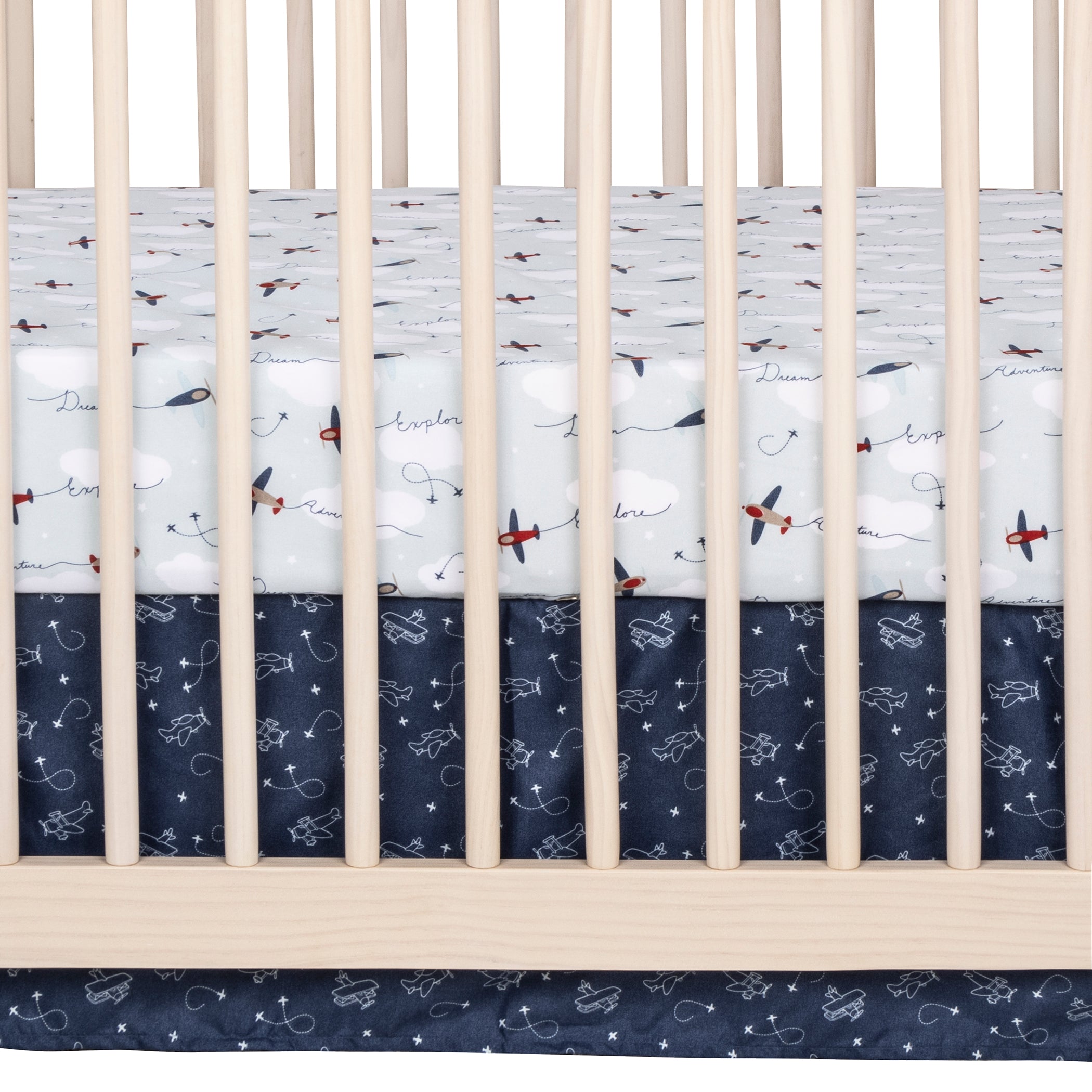 Travel crib outlet bedding