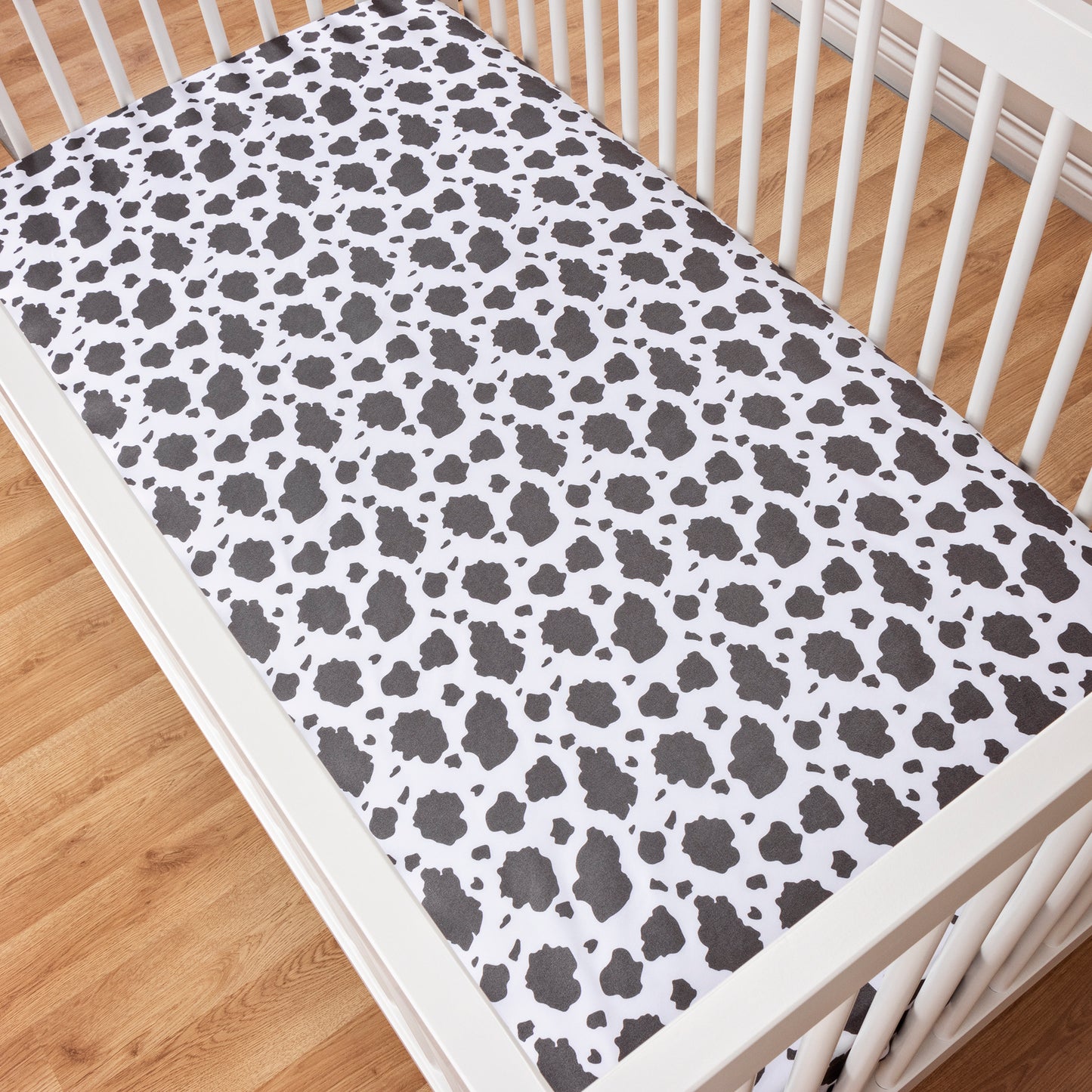 Cottage Cow Crib Sheet Stylized Room by Sammy & Lou®