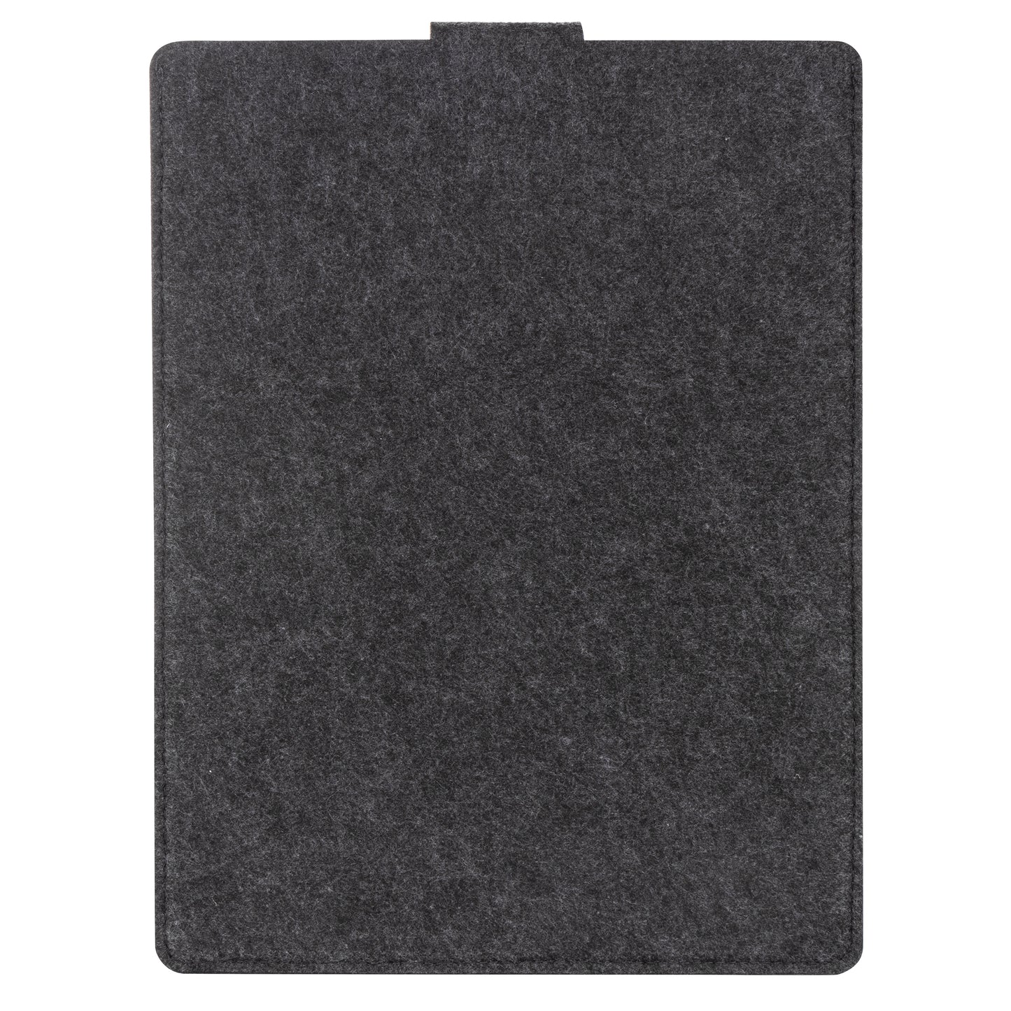 Charcoal Gray Felt Laptop Sleeve Carrying Case -