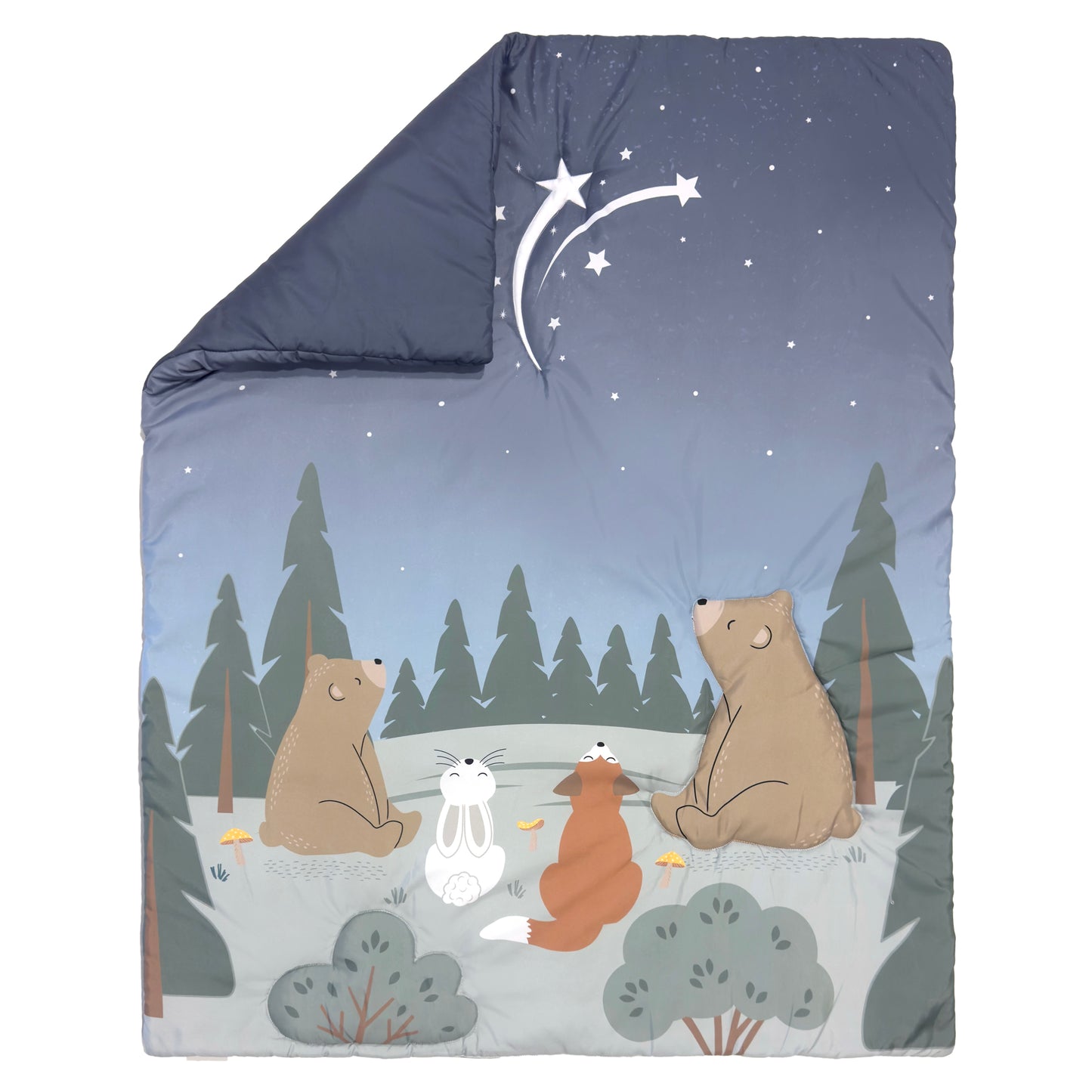 Forest Stargazer 4 Piece Crib Bedding Set by Sammy & Lou