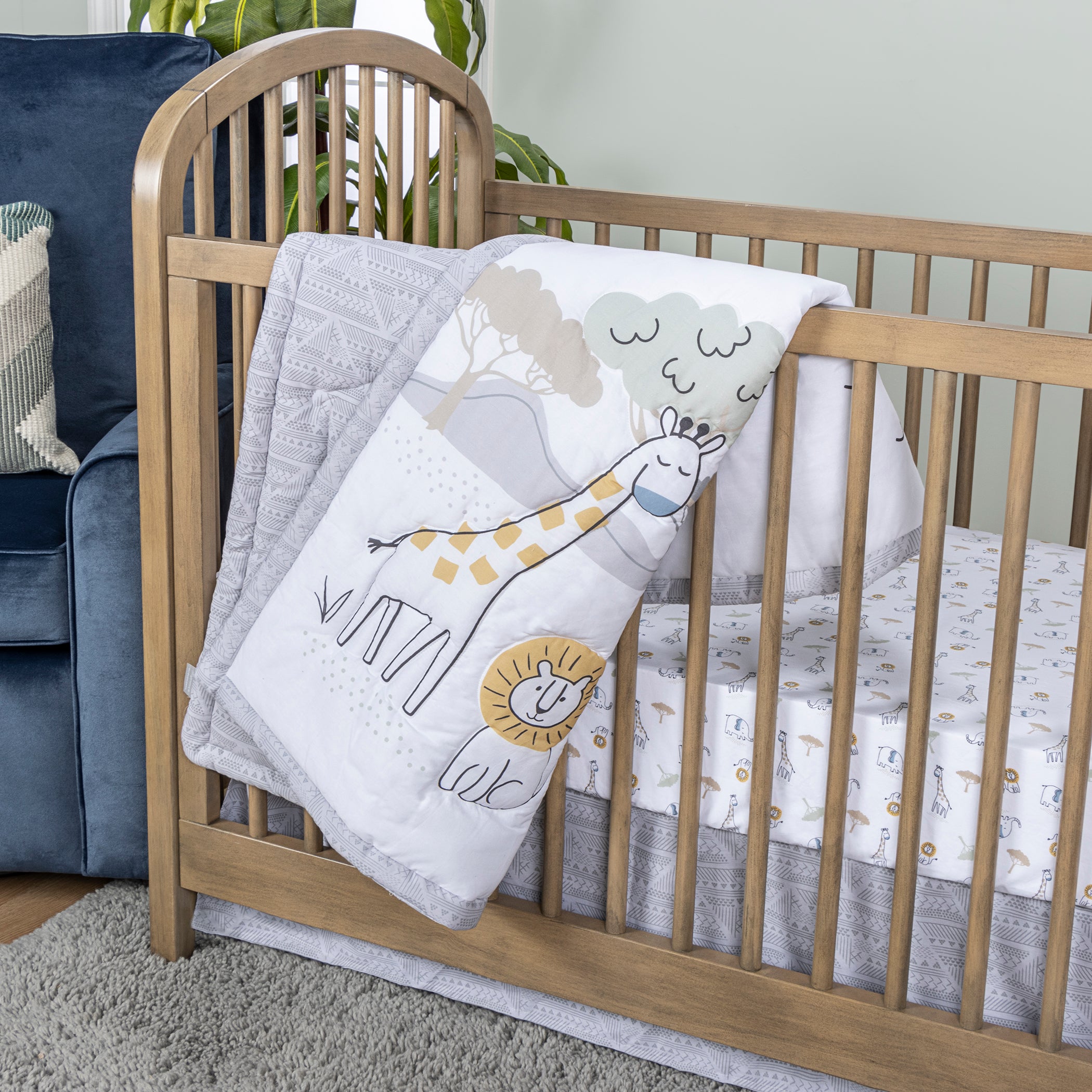 Giraffe clearance crib bedding