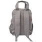 Gray Backpack Diaper Bag