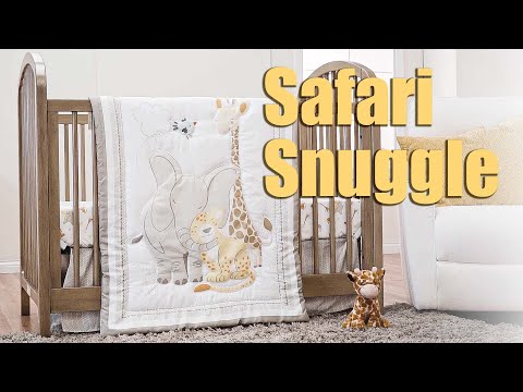 Safari Snuggle 4 Piece Crib Bedding Set by Sammy & Lou®