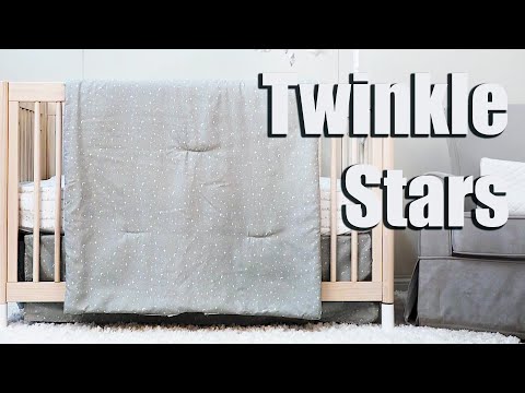 Twinkle little cheap star crib bedding