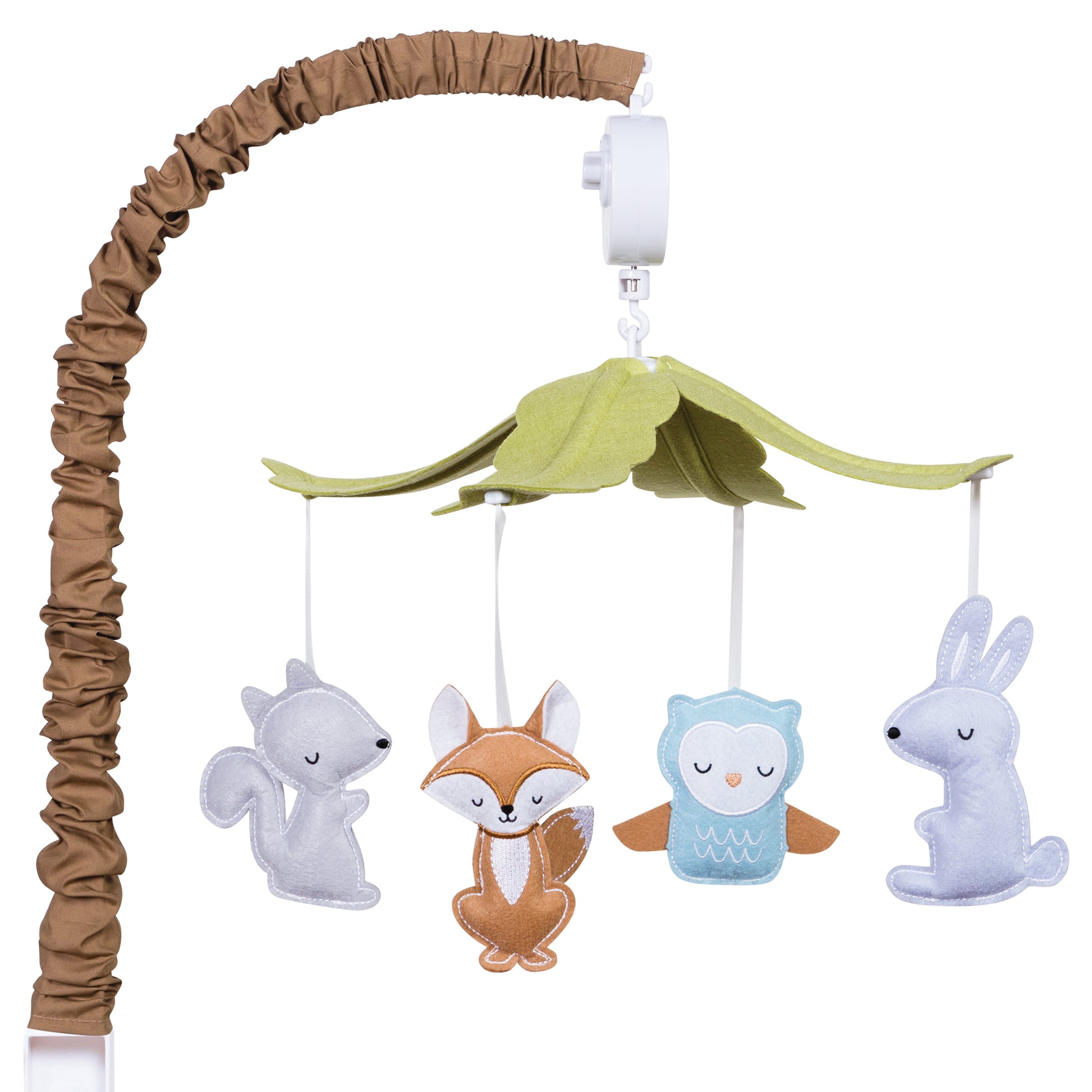 Woodland Musical Crib Baby Mobile Mobile Trend Lab