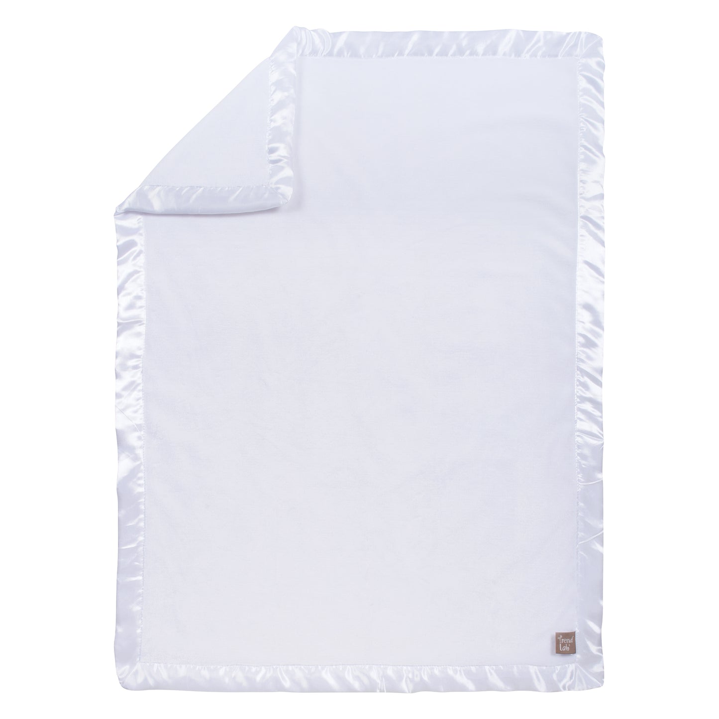 White Plush Baby Blanket Trend Lab, LLC