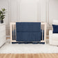 Simply Navy 3 Piece Crib Bedding Set - in a stylized modern room