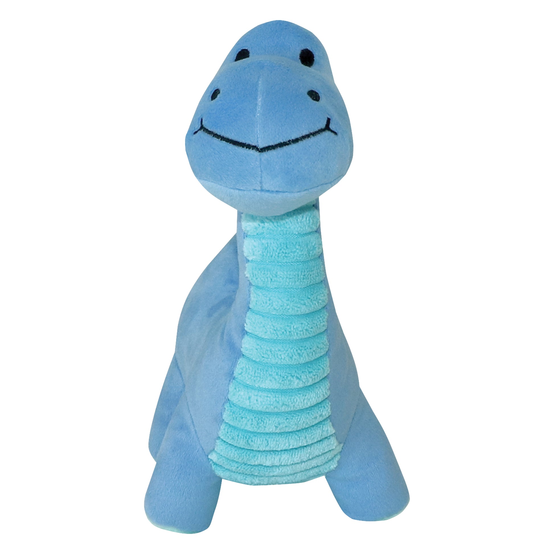 Dinosaur 9in Plush Toy Blue - front view