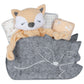 Welcome Baby Fox Shaped 5 Piece Shaped Gift Set